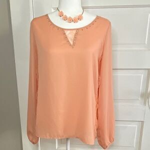 Maude beautiful blouse with lace back detail